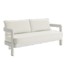 N3 Stone Three Seater Sofa Cirrus Textured Weave