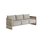 N2 Three Seater Sofa Light Teak - Image 3