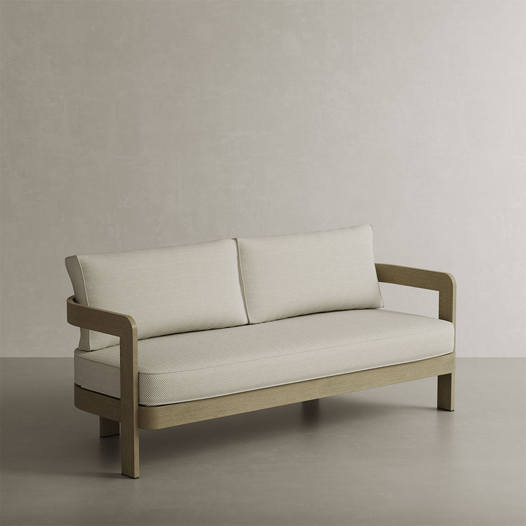 N3-Oak-Pearl-Herringbone-Sofa N3 Oak Three Seater Sofa Pearl Herringbone - Image 1