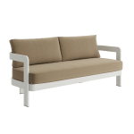N3 Stone Three Seater Sofa Wheat Canvas - Image 2